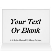 De Havilland Beaver Floatplane - Canada (Inside Horizontal (Top))