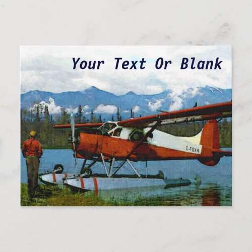 De Havilland Beaver Floatplane _  Canada Postcard