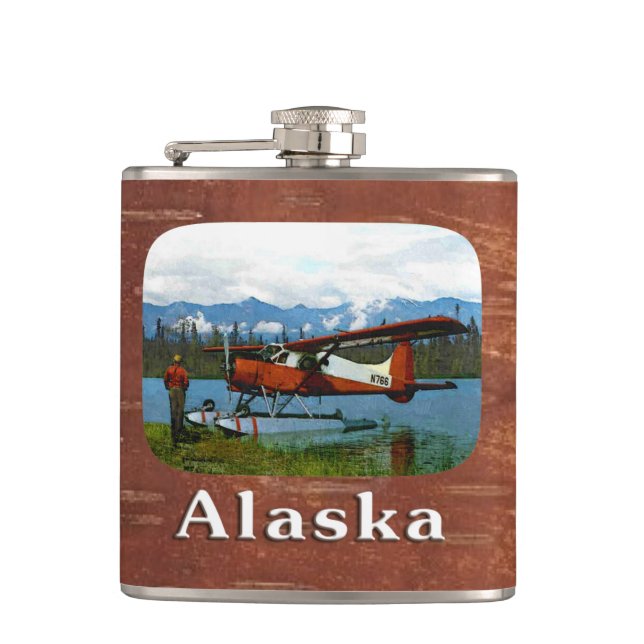 De Havilland Beaver Floatplane Flask (Front)