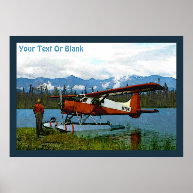 De Havilland Beaver Floatplane Poster (Front)