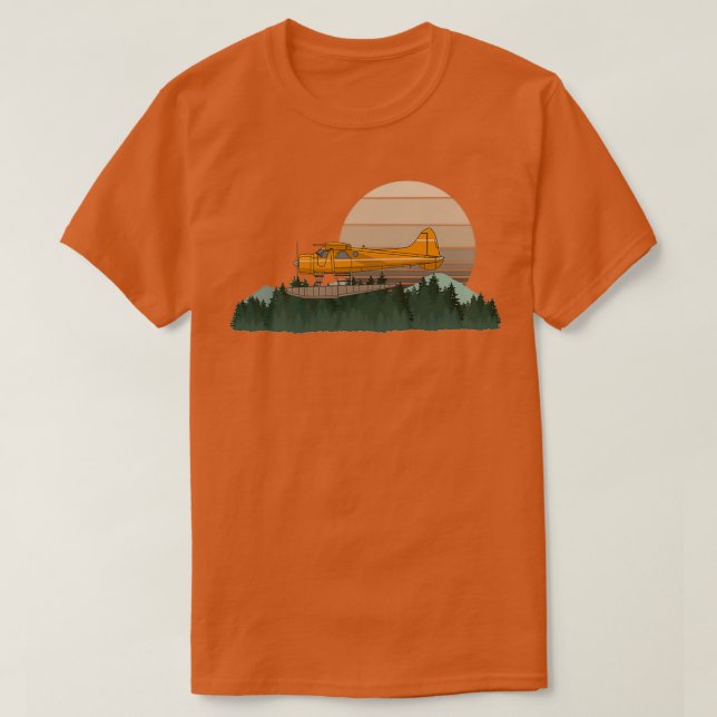 de Havilland Beaver on Floats  T-Shirt (Design Front)
