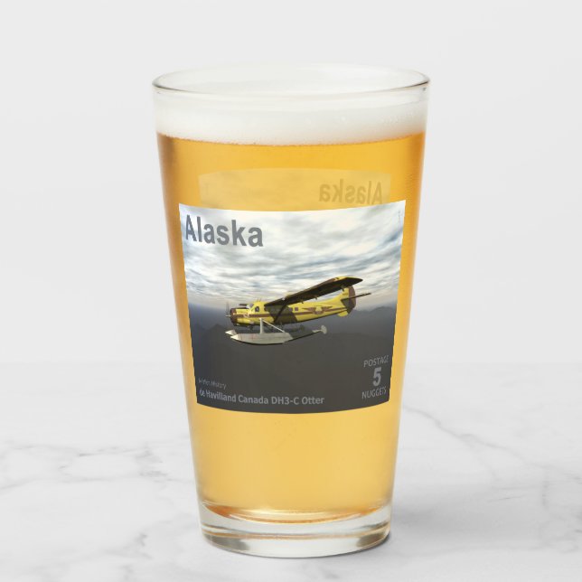De Havilland DH3-C Otter - Alaska Postage Glass (Front Filled)