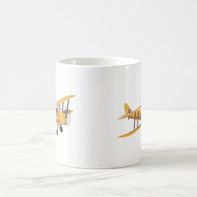 de Havilland DH.82 Tiger Moth British WW2 Airplane Coffee Mug | Zazzle