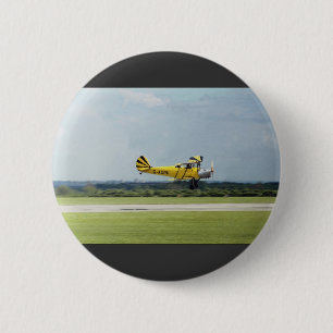 De Havilland Tiger Moth Pinback Button