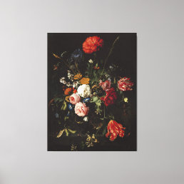 de Heem Flower Vase Painting Canvas Print