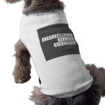 Periodic Table Writer  De Kleding van het huisdier Shirt Voor Honden