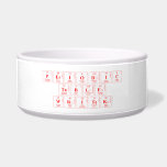 Periodic Table Writer  De Kommen van het huisdier Honden Etensbakje