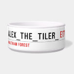 alex_the_tiler_  De Kommen van het huisdier Honden Etensbakje