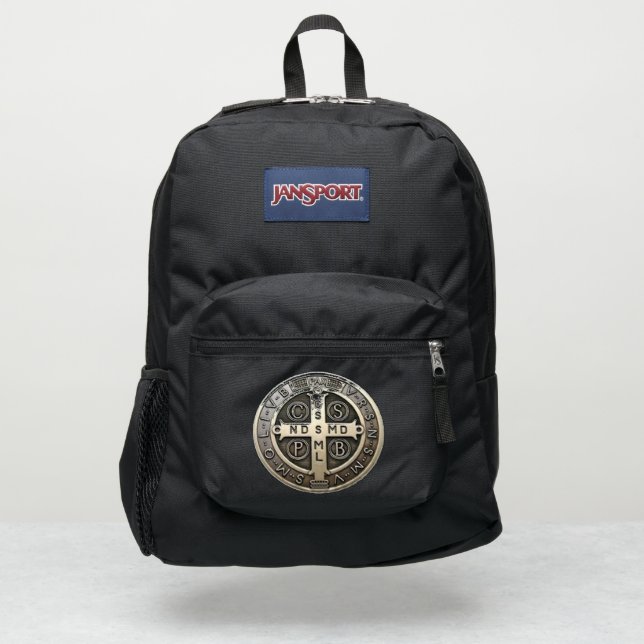 De la medalla de San Benito JanSport Backpack (Front)