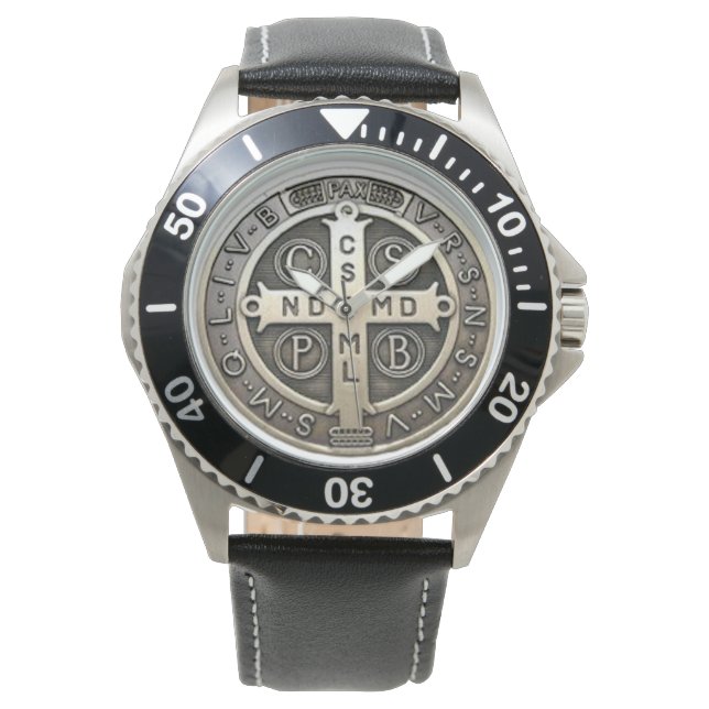 De la medalla de San Benito Watch (Front)