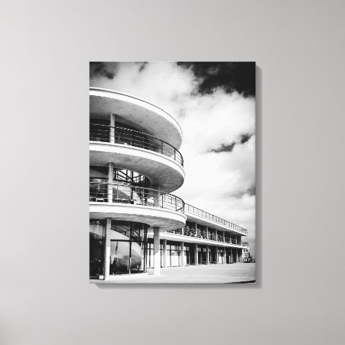 De La Warr Pavilion Art Deco Architecture Canvas Print