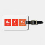 hearts  De Labels van de bagage Reistas Label