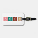 Porosh  De Labels van de bagage Reistas Label