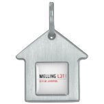 Melling  De Labels van het huisdier Huisdieren Naamplaatjes