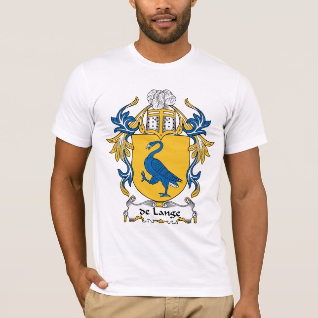 de Lange Family Crest T-Shirt (Front)