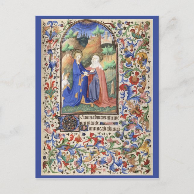 De Levis Book of Hours, Illustration 01 Postcard (Front)