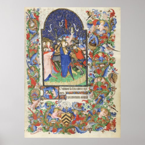 De Levis Book of Hours Illustration 04 Poster