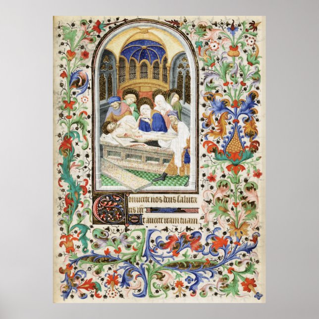 De Levis Book of Hours, Illustration 14 Poster (Front)