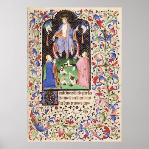 De Levis Book of Hours Illustration 16 Poster