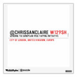 @ChrisSanClaire  De Overdrukplaatjes van de muur