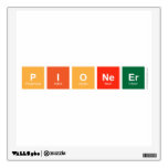 pioneer  De Overdrukplaatjes van de muur