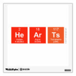 hearts  De Overdrukplaatjes van de muur