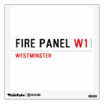 FIRE PANEL  De Overdrukplaatjes van de muur