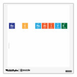 Be C Reative     De Overdrukplaatjes van de muur