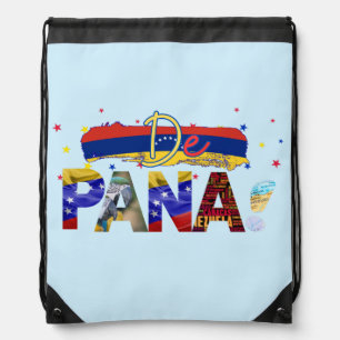 De Pana Venezuela Slang Venezuelan Culture Lovers Drawstring Bag