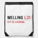 Melling  De Rugzak van Drawstring