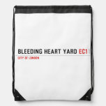 Bleeding heart yard  De Rugzak van Drawstring