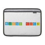 Mountain Ridge  De Sleeves van de Lucht van MacBook (landschap) Beschermhoezen Voor MacBook Air