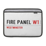 FIRE PANEL  De Sleeves van de Lucht van MacBook (landschap) Beschermhoezen Voor MacBook Air