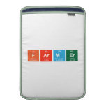 Farmer  De sleeves van de Lucht van MacBook MacBook Sleeve