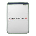 Bleeding heart yard  De sleeves van de Lucht van MacBook MacBook Sleeve