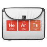 hearts  De Sleeves van MacBook Pro MacBook Pro Beschermhoezen