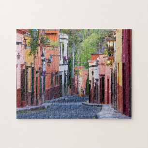 De Sollano Street, San Miguel De Allende Jigsaw Puzzle