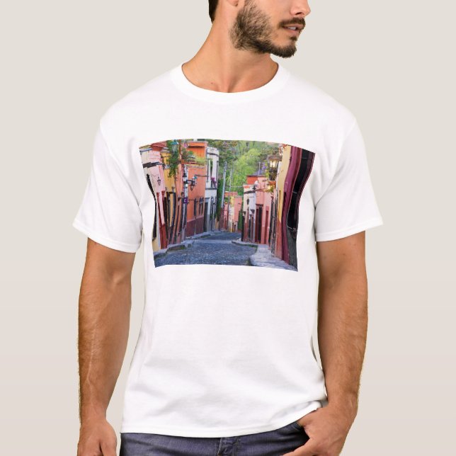 De Sollano Street, San Miguel De Allende T-Shirt (Front)