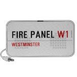 FIRE PANEL  De Sprekers van de krabbel iPhone Speakers