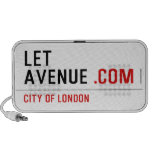LET  AVENUE  De Sprekers van de krabbel iPhone Speakers