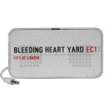 Bleeding heart yard  De Sprekers van de krabbel iPhone Speakers