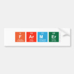 Farmer  De Stickers van de bumper Bumpersticker