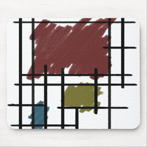 De Stijl Mouse Pad