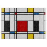 De Stijl Pattern Cutting Board