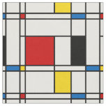 De Stijl Pattern Fabric