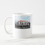 De Stopera and canal boats in Amsterdam  Coffee Mug