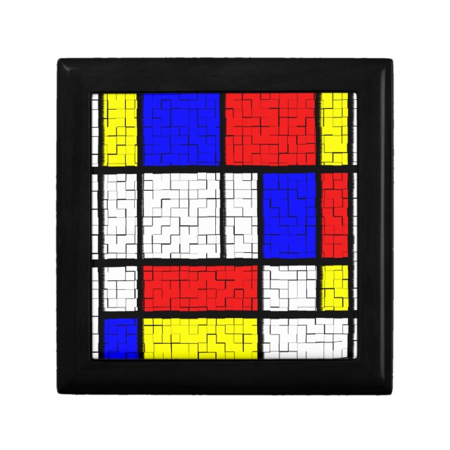 De Style Wooden Jewelry Keepsake Box (Front)