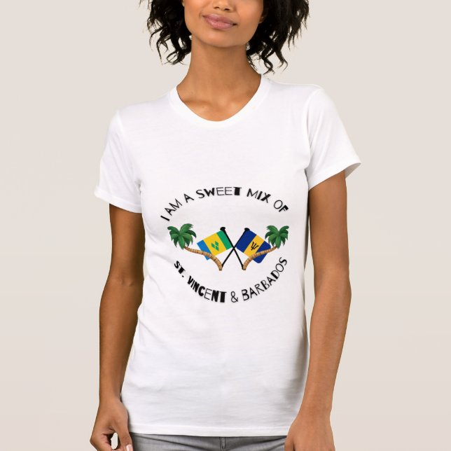 De Sweet Mix T-Shirt (St. Vincent & Barbados) (Front)