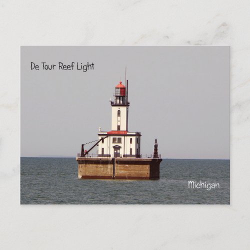 De Tour Reef Light post card
