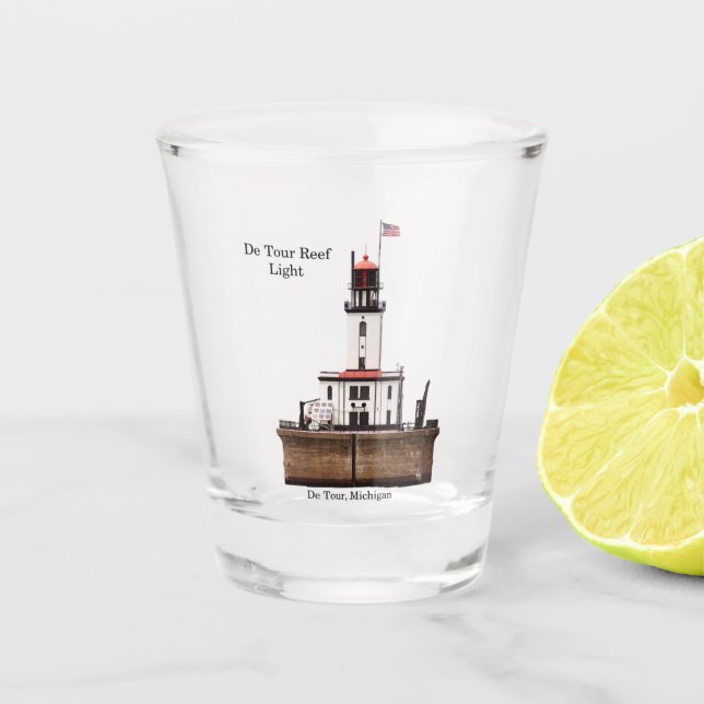De Tour Reef Light shot glass (Front)